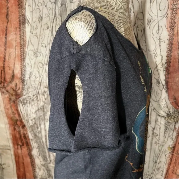 Curbside Mermaid (ALTERED) T-Shirt - Picture 2 of 6